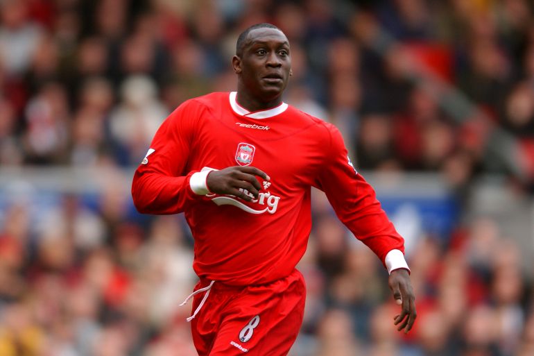 emile heskey, liverpool (photo by matthew ashton/empics via getty images)