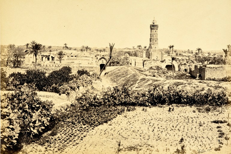 Gaza (The Old Town) 1857 credit : Getty Museum Collection