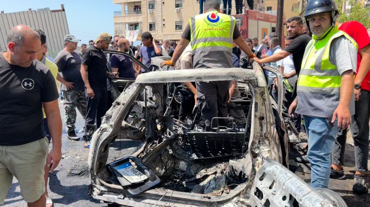 نجاة قيادي من حماس من عملية اغتيال إسرائيلية في صيدا