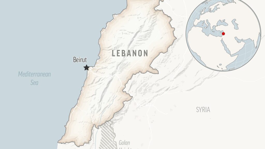 Israelis stage heavy airstrikes in Lebanon and Hezbollah launches drone attack on Israel