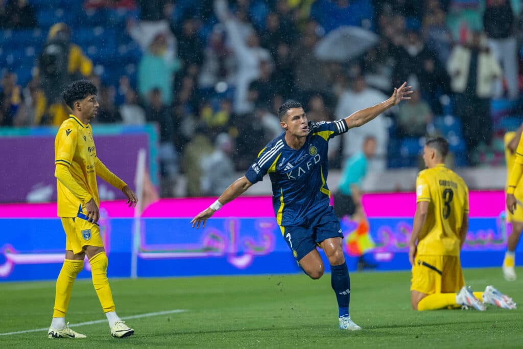 ملخص فوز النصر على التعاون في نصف نهائي كأس السوبر السعودي