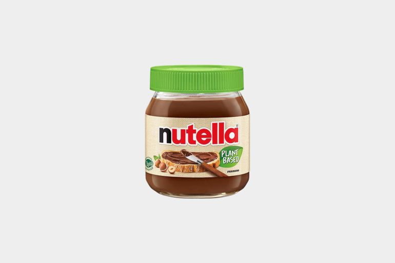 nutella plant-based المصدر: ferrero