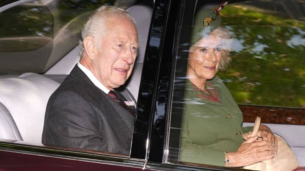 King Charles attends church prayers on the anniversary of Queen Elizabeth’s death