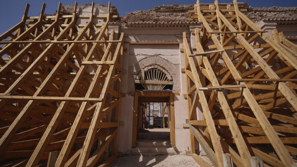 Brick by brick, Morocco rebuilds 12th-century mosque destroyed by 2023 earthquake