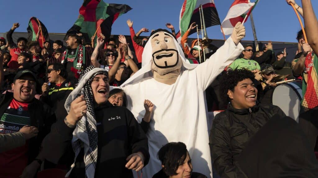 A Palestinian team in Chile offers soccer with a heavy dose of protest