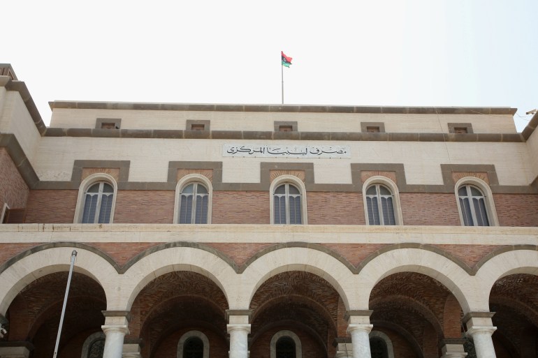 a view shows the central bank of libya in tripoli, libya september 1, 2021. picture taken september 1, 2021. reuters/hazem ahmed