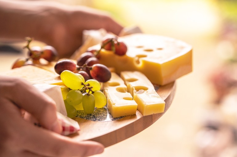 cheese platter, food, snack image