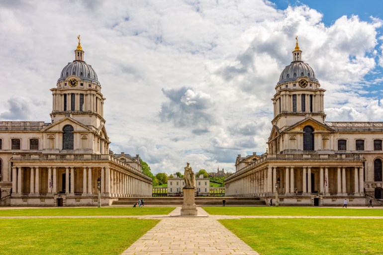 university of greenwich in london, uk شترستوك