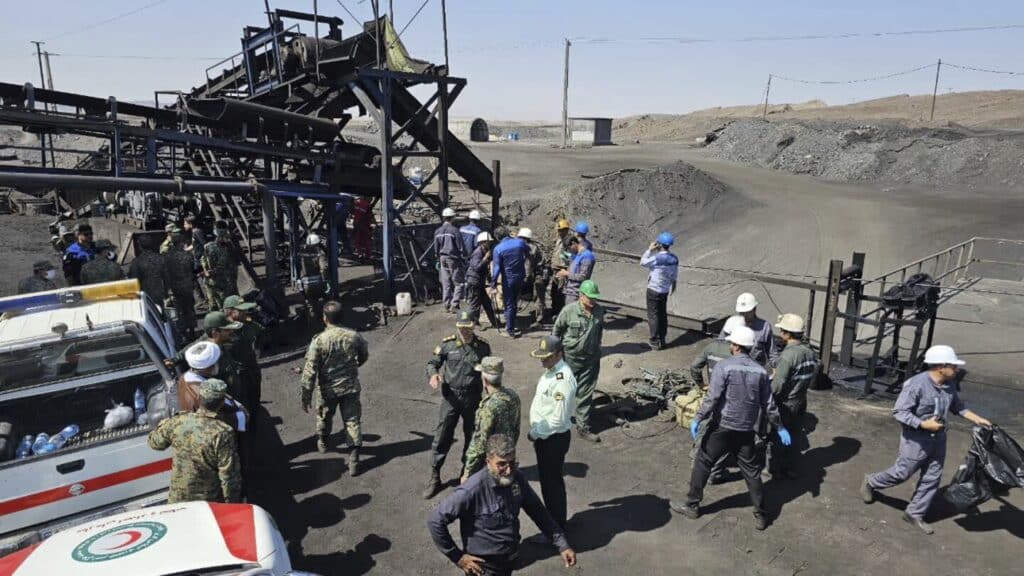 Death toll after explosion at eastern Iran coal mine rises to at least 38 with 14 still missing