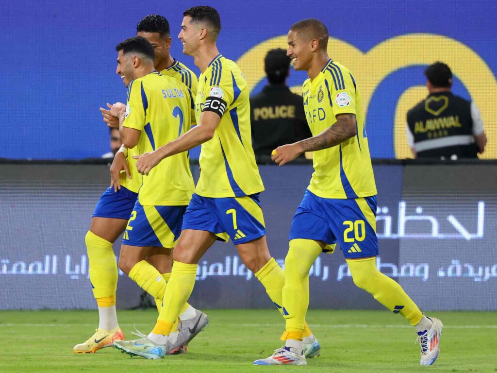 شاهد ملخص فوز النصر على الوحدة في الدوري السعودي