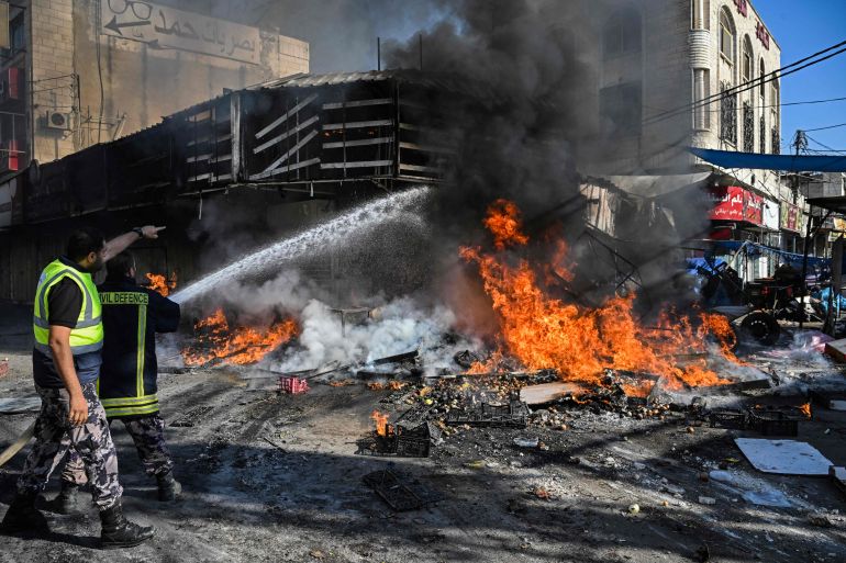 بلدية جنين تُقدّر خسائر الاحتلال بـ135 مليون دولار خسائر الاحتلال بجنين خسائر الاحتلال بجنين