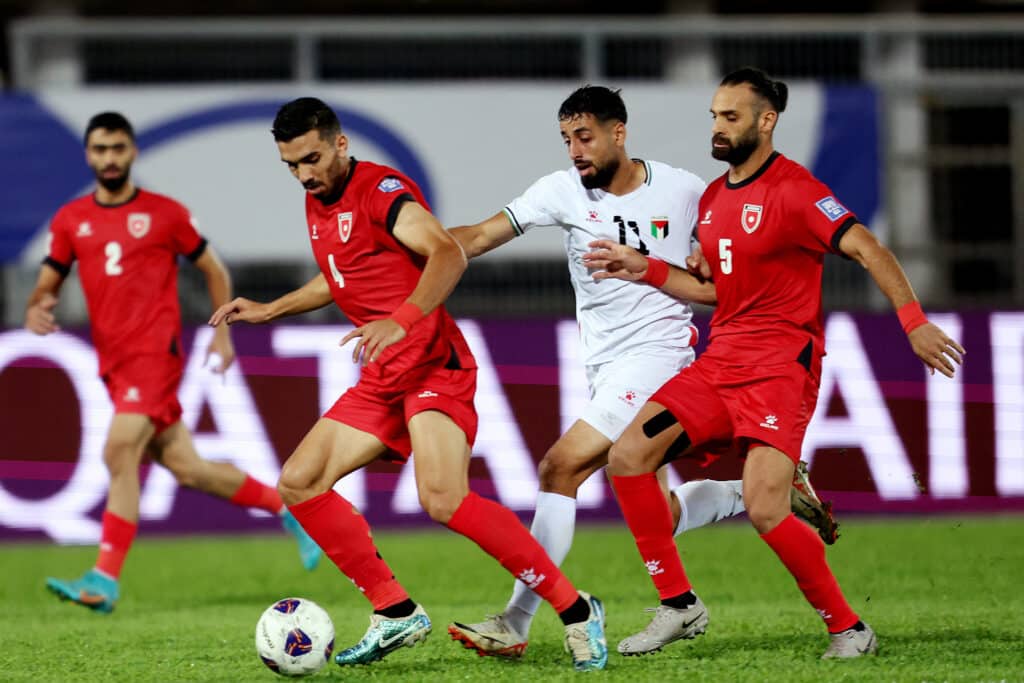 مباشر مباراة فلسطين ضد الأردن (1-1) في تصفيات كأس العالم 2026