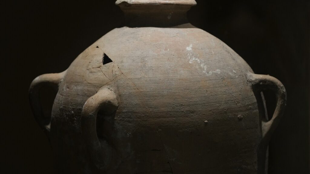 The ancient jar smashed by a 4-year-old has been fixed. It’s back on display at an Israeli museum