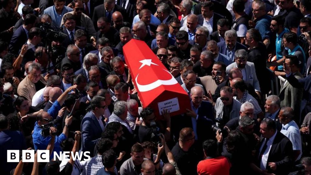 Hundreds attend funeral of US-Turkish activist killed in West Bank