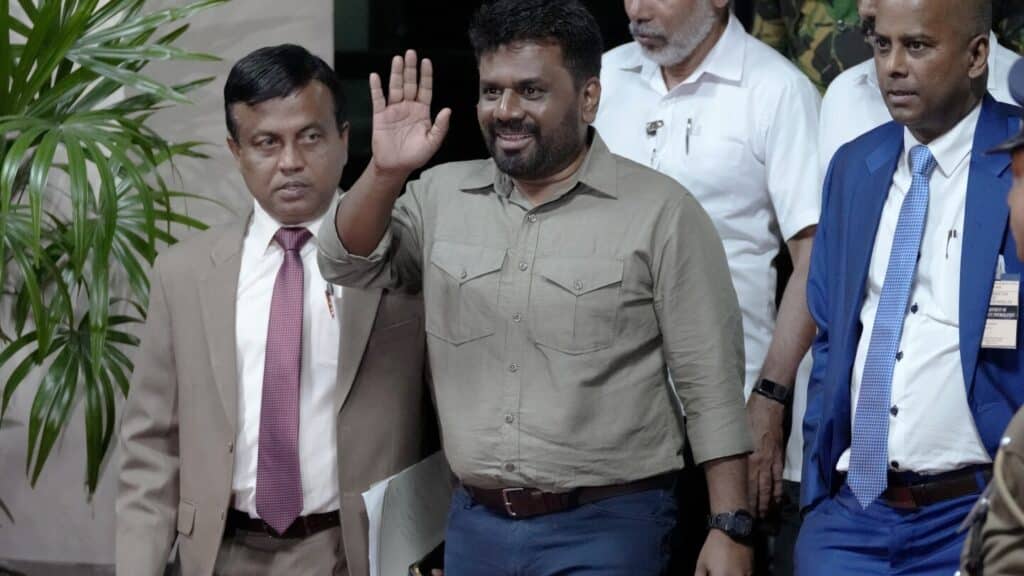 Marxist Anura Kumara Dissanayake sworn in as Sri Lanka’s president