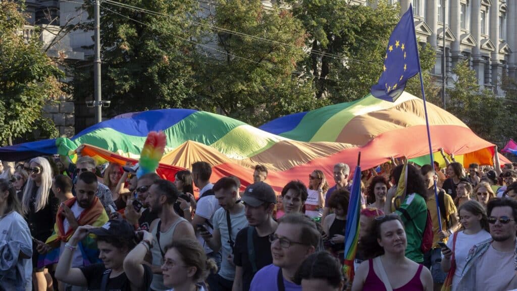 Pride march held in conservative Serbia under heavy police protection