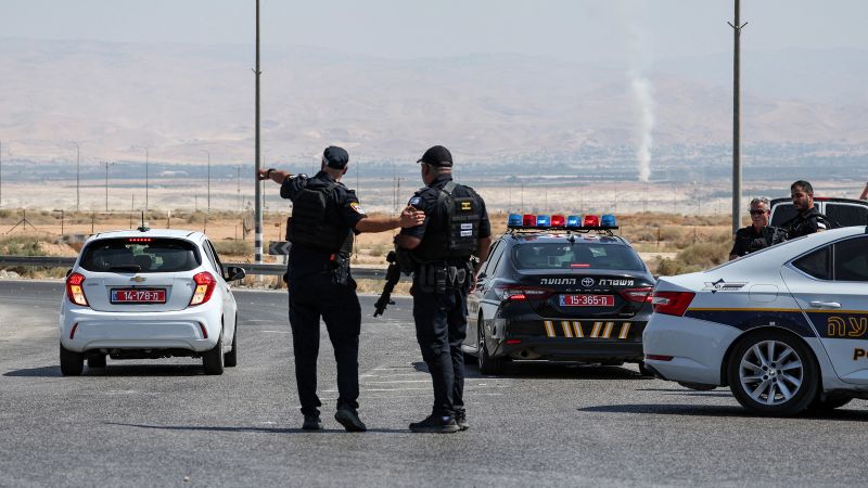 Three Israeli border guards shot dead at Allenby Crossing between West Bank and Jordan