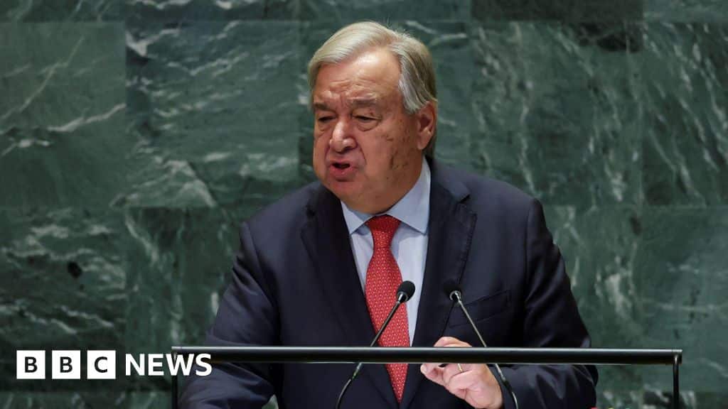 UN chief condemns Iran attack after Israel ban