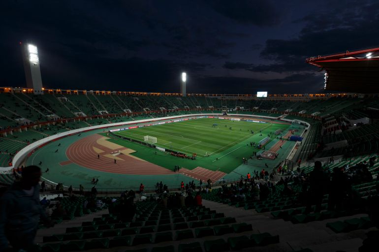 ملعب أدرار في أكادير، أحد الملاعب المحتملة لاستضافة كأس الأمم الأفريقية. (photo by ama/corbis via getty images)