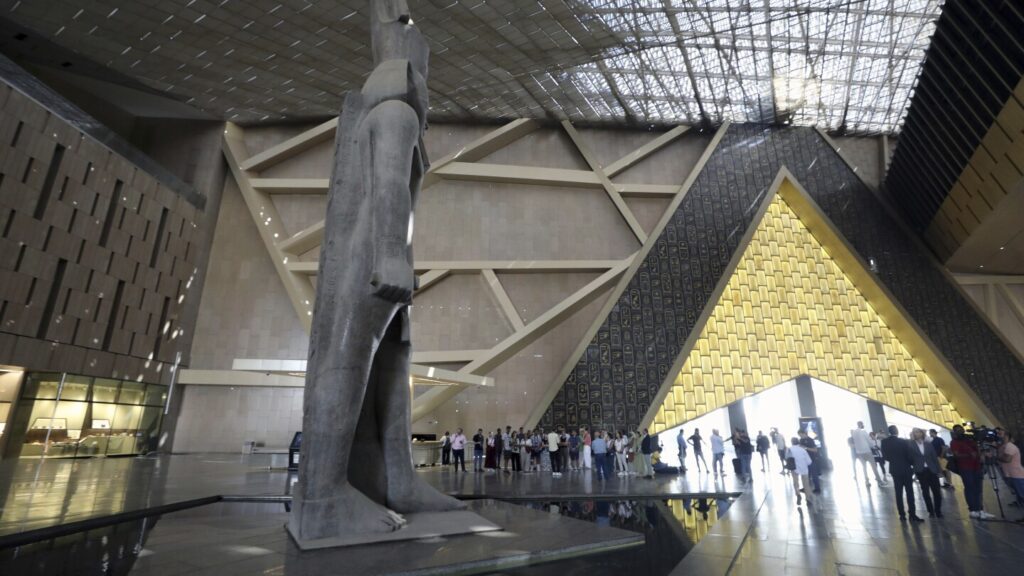 Egypt’s long-delayed mega-museum is opening some galleries in a trial run