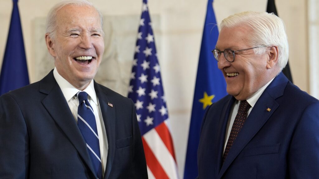 As Biden meets with European allies, the possibility of another Trump term hangs over their talks