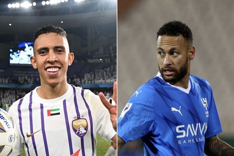 سفيان رحيمي هداف العين ونيمار نجم الهلال