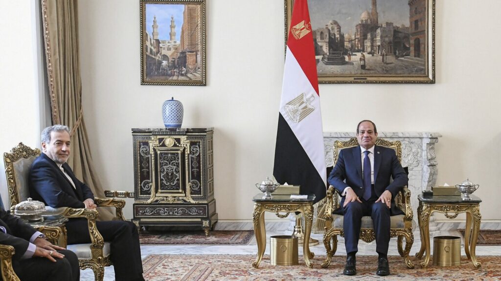 Iranian foreign minister discusses regional tensions with Egyptian officials in Cairo