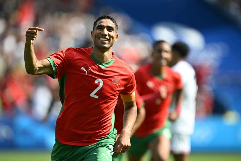 أشرف حكيمي رفض الدفاع عن ألوان منتخب إسبانيا واختار المغرب