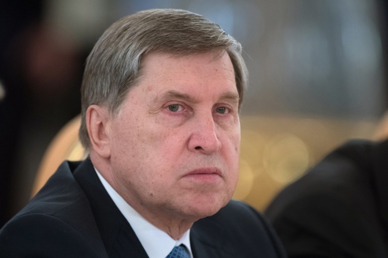 yury ushakov, russian presidential foreign policy aide