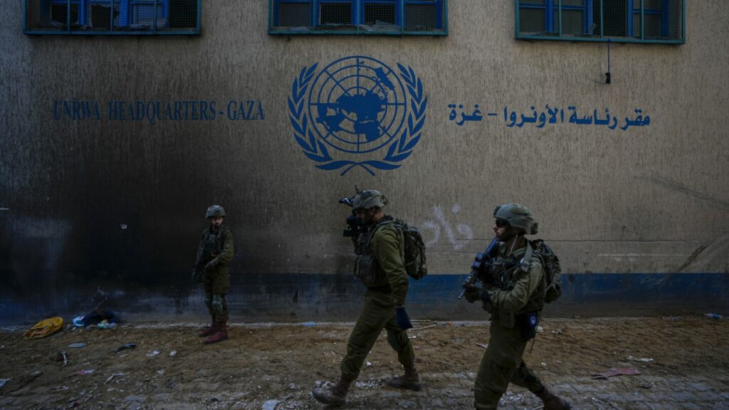 Israel must step in if it bans the UN agency that is a lifeline for Gaza, UN says