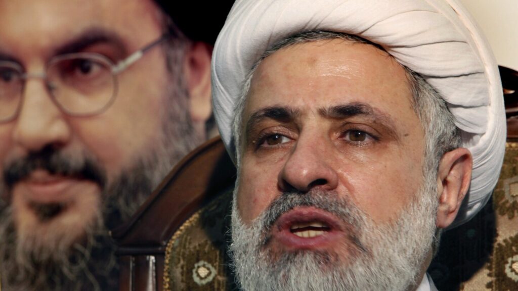 Hezbollah cleric Naim Kassem picked to lead the Lebanese militant group