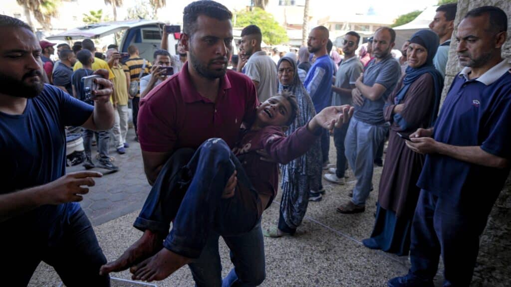 Middle East latest: At least 27 killed as Israeli strike hits a school in Gaza