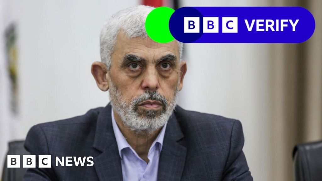 5 hrs agoBBC Verify analyses footage of Hamas leader Yahya Sinwar's killingThe BBC's analysis editor Ros Atkins looks at footage said to show Yahya Sinwar's final moments.5 hrs agoMiddle East