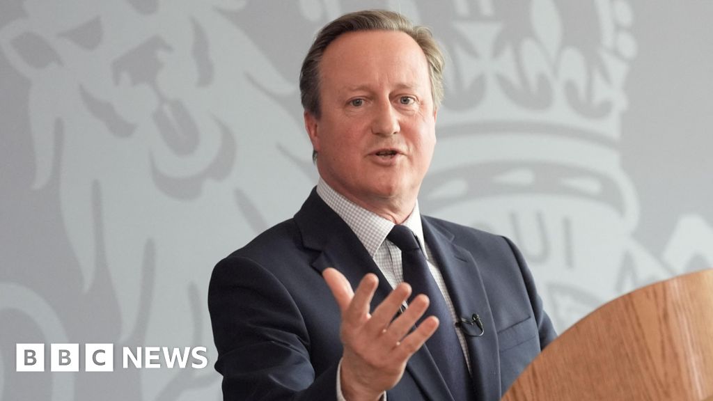 I had plans to sanction Israeli ministers - Cameron