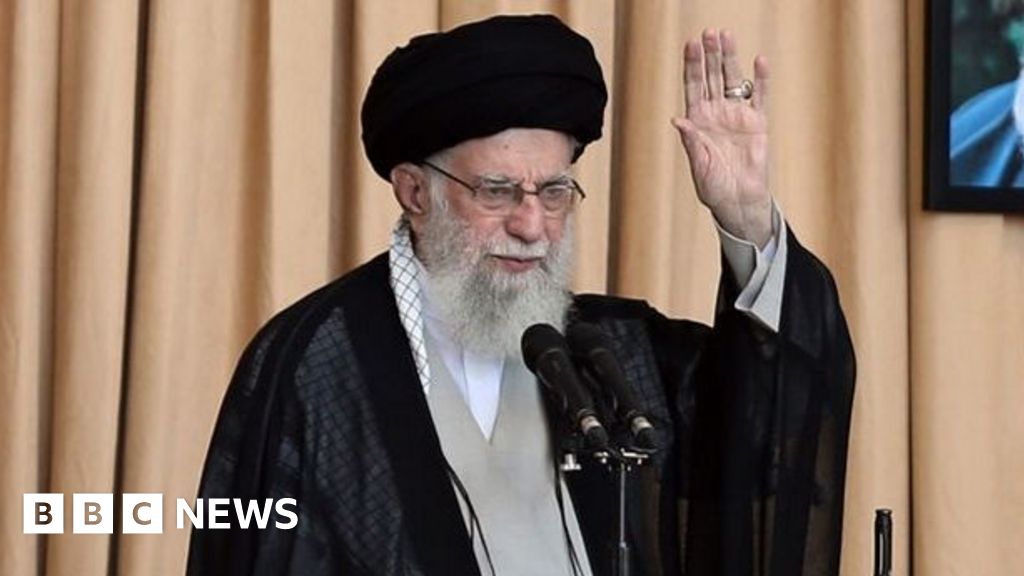 Iran's leader defends strikes on Israel in rare public speech