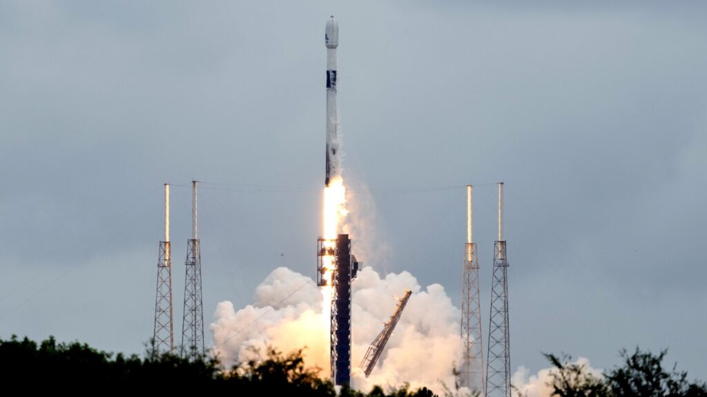 A spacecraft is on its way to a harmless asteroid slammed by NASA in a previous save-the-Earth test