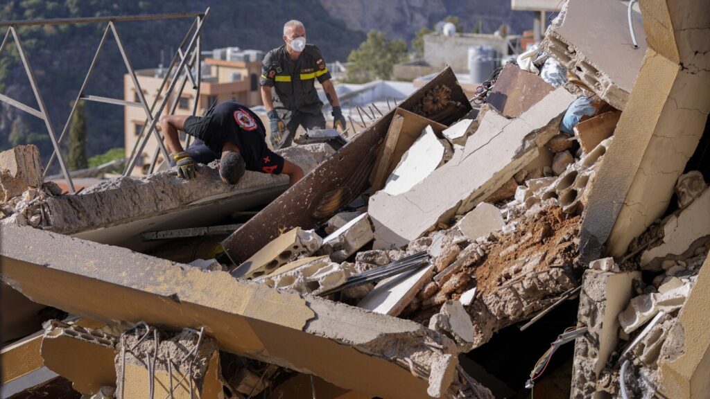 Middle East latest: Rescue workers pull 30 bodies from apartments in Lebanon after Israeli strike