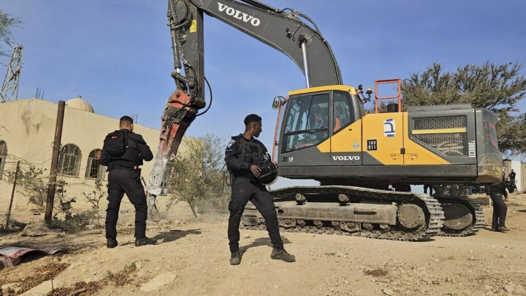 Israel demolishes village at the heart of Bedouin minority’s struggle over land