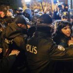 Police in Turkey detain demonstrators seeking more protection for women against violence