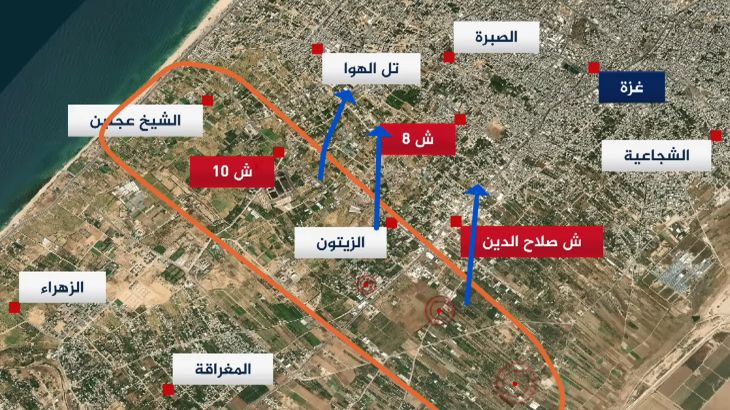 محور نتساريم والعمليات العسكرية الجارية حوله في قطاع غزة