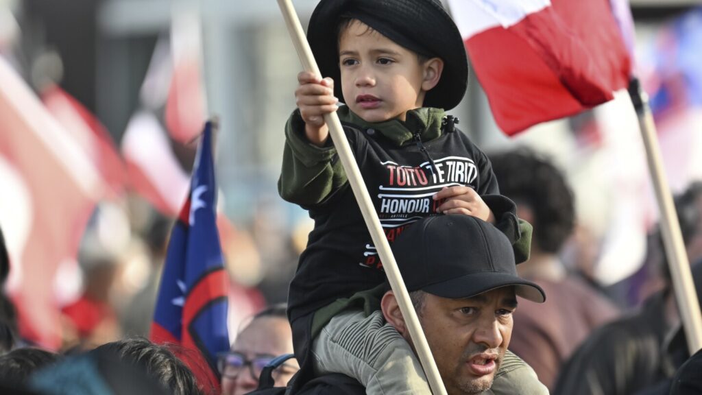 42,000 crowd New Zealand’s Parliament grounds in support of Māori rights