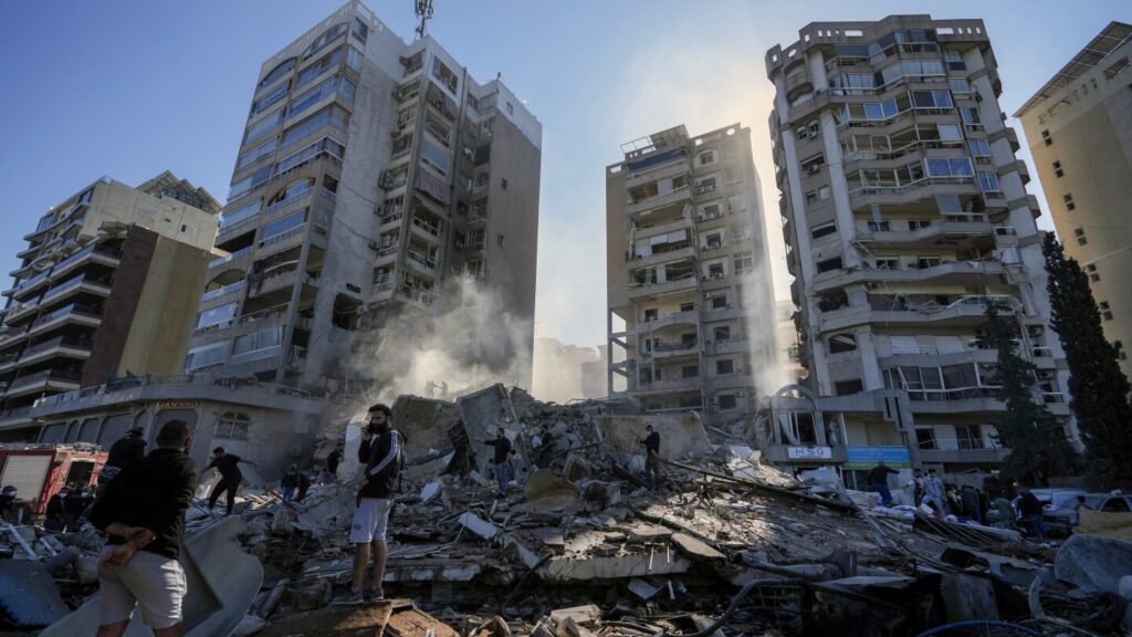 Middle East latest: Workers search through rubble in eastern Lebanon where Israeli strike killed 13