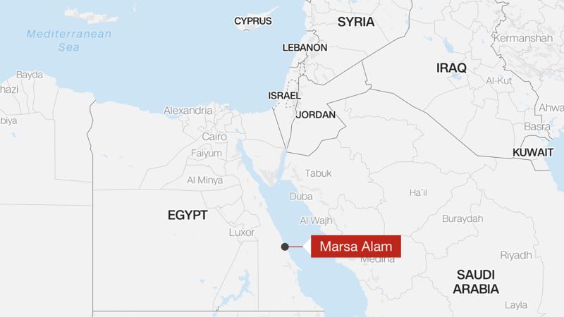 Egyptian authorities say 17 people missing after tourist boat sinks in Red Sea