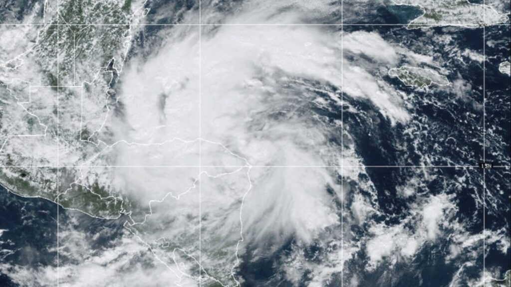 Tropical Storm Sara threatens to bring flash floods and mudslides to Central America