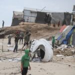 ‘Winter in Gaza means more people will die shivering’: Cold and rain pose added threat to displaced Palestinians