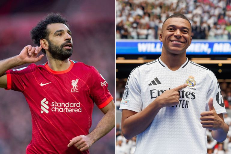 كيليان مبابي kylian mbappe ريال مدريد محمد صلاح mohamed salah ليفربول