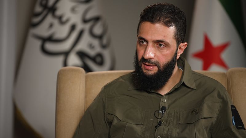 Syrian rebel leader says goal is to ‘overthrow’ Assad regime