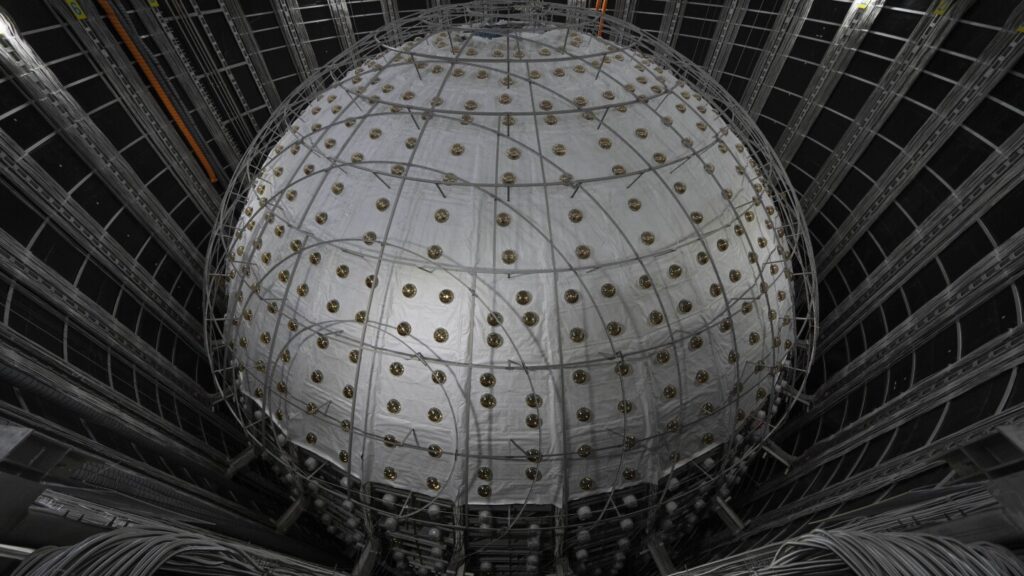 A new neutrino detector in China aims to spot mysterious ghost particles lurking around us