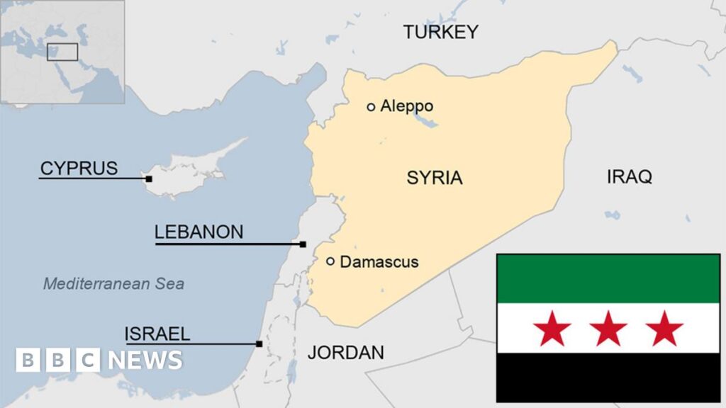 Syria map