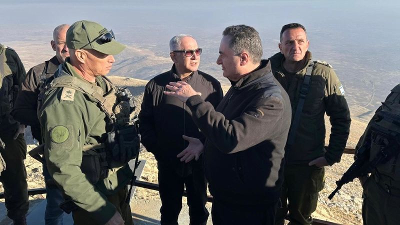 Netanyahu tells Israeli troops to stay in area of Syria’s Mount Hermon until end of 2025, source says